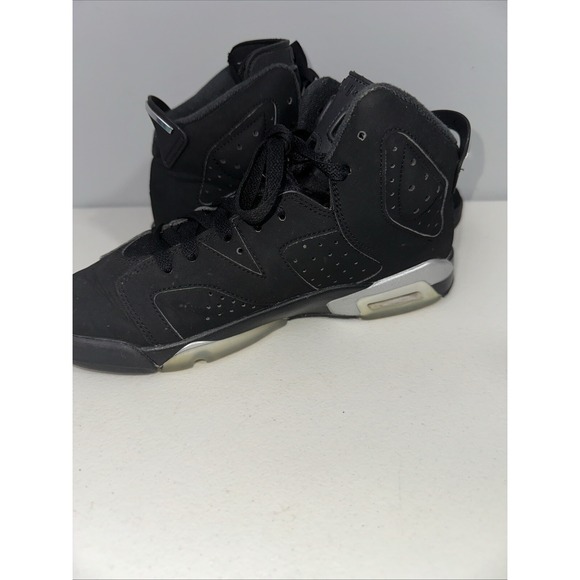 Air Jordan 6 Retro GS Chrome Sneaker DX2835 001 Size 7Y - Picture 10 of 16